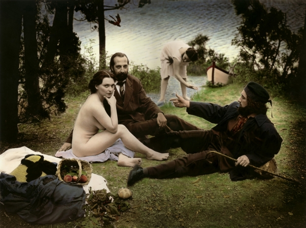 'Les dejeuner sur l'erbe'...libera reinterpretazione